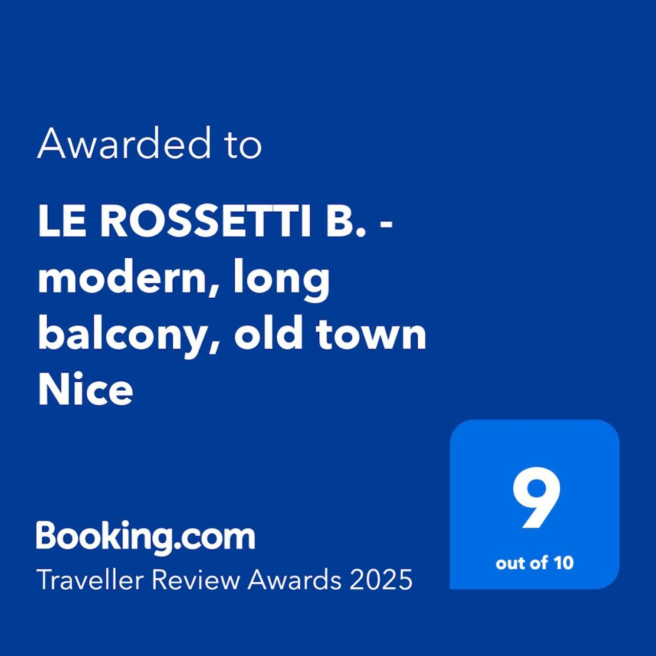Le Rossetti B. - Modern, Long Balcony, Old Town Appartamento Nizza